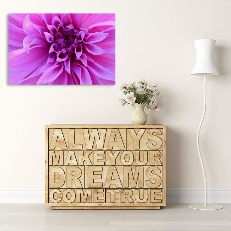 Kanva - Purple Flower  Home Trends DECO