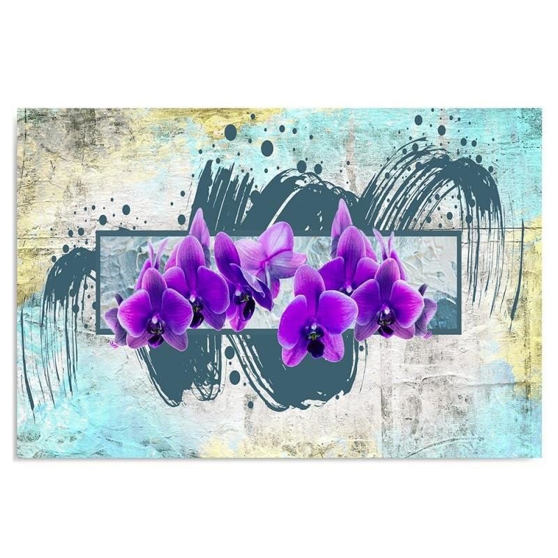 Kanva - Purple Flowers 2  Home Trends DECO