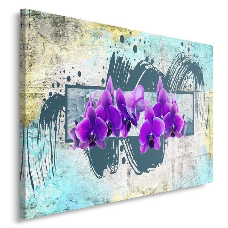 Kanva - Purple Flowers 2  Home Trends DECO