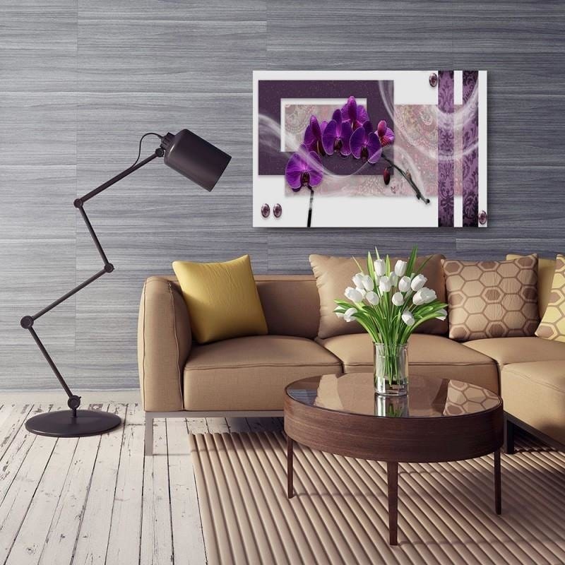 Kanva - Purple Orchid  Home Trends DECO