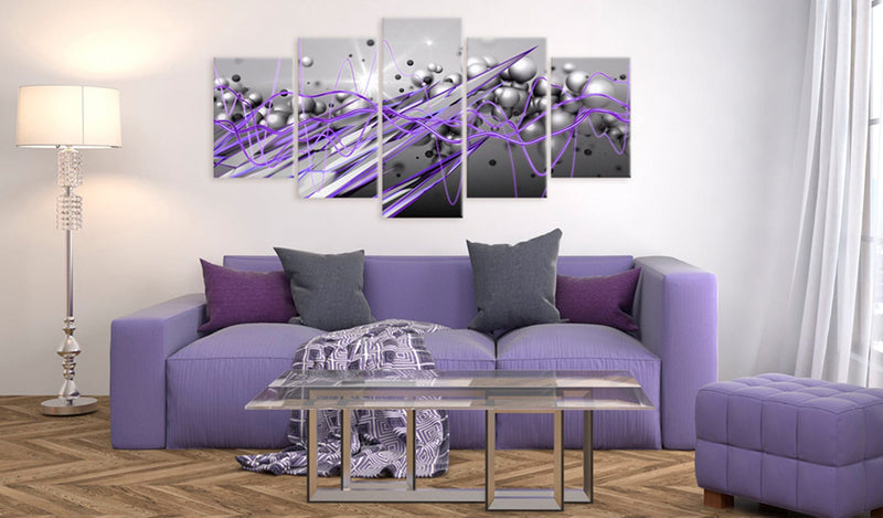 Glezna - Purple Strike Home Trends