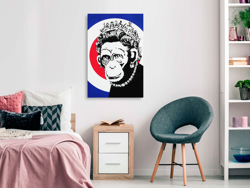 Glezna - Queen of Monkeys (1 Part) Vertical Home Trends