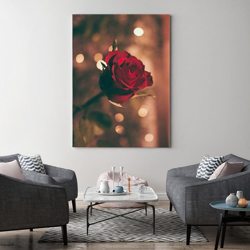 Kanva - Red Flower Roses  Home Trends DECO