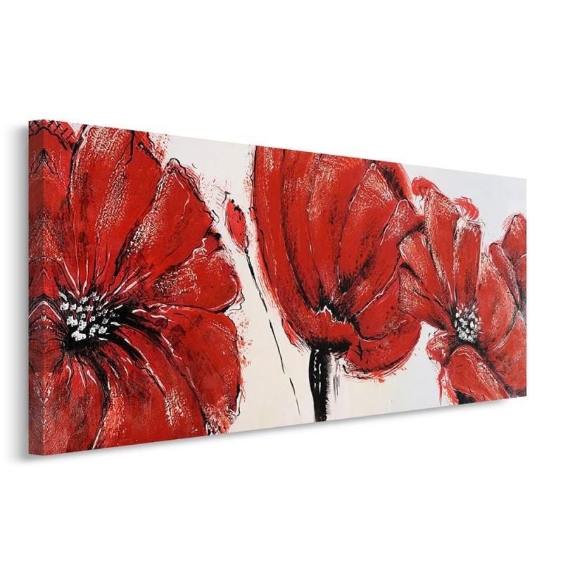 Kanva - Red Flowers  Home Trends DECO