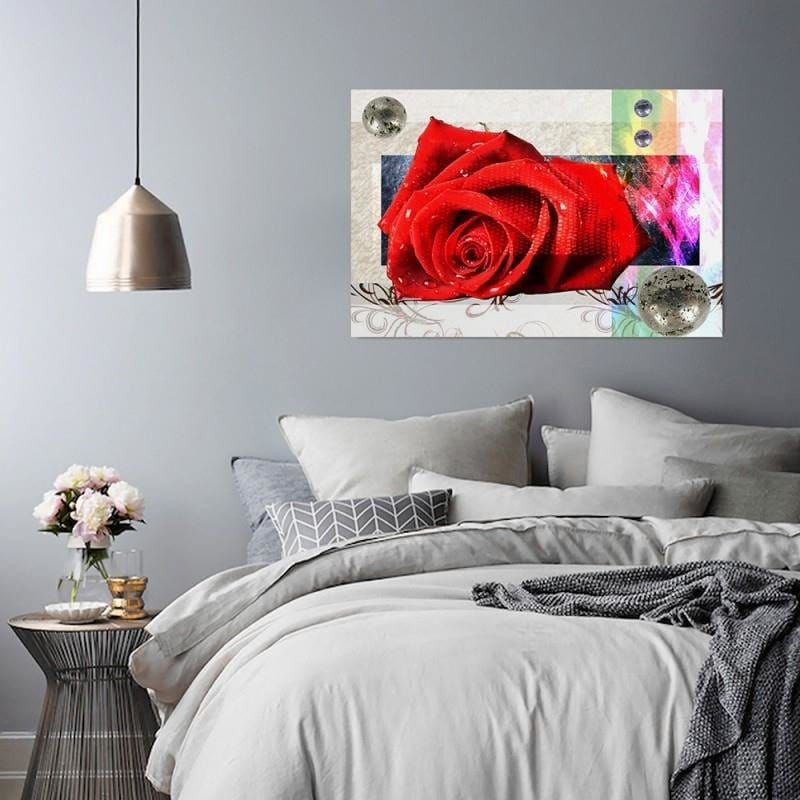 Kanva - Red Rose  Home Trends DECO