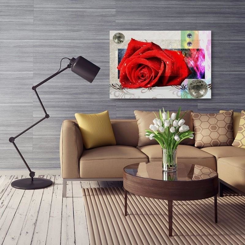 Kanva - Red Rose  Home Trends DECO