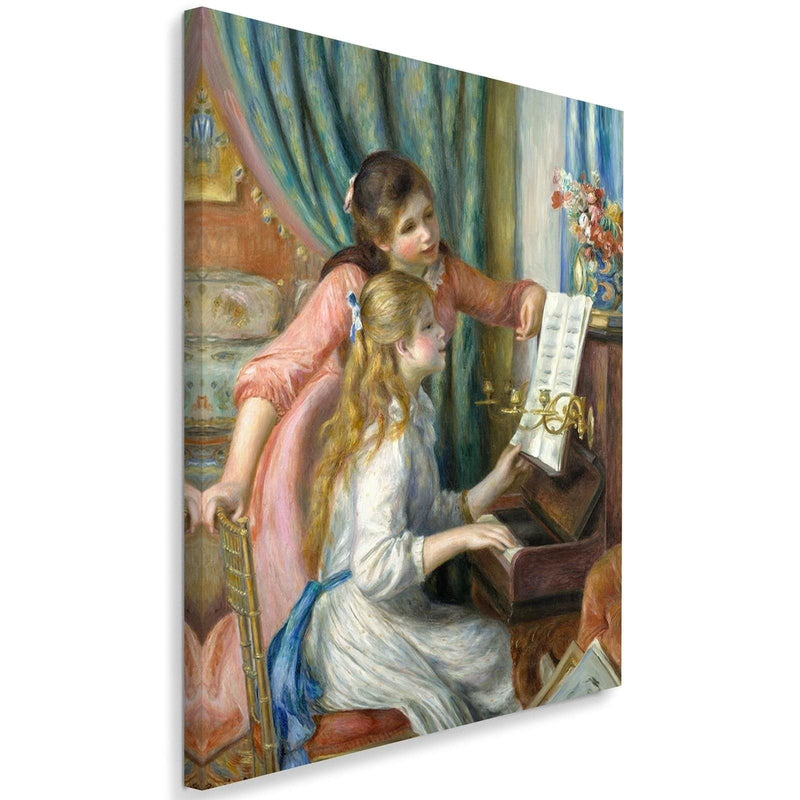 Kanva - Reproduction Picture Of A. Renoir - Girls At The Piano  Home Trends DECO