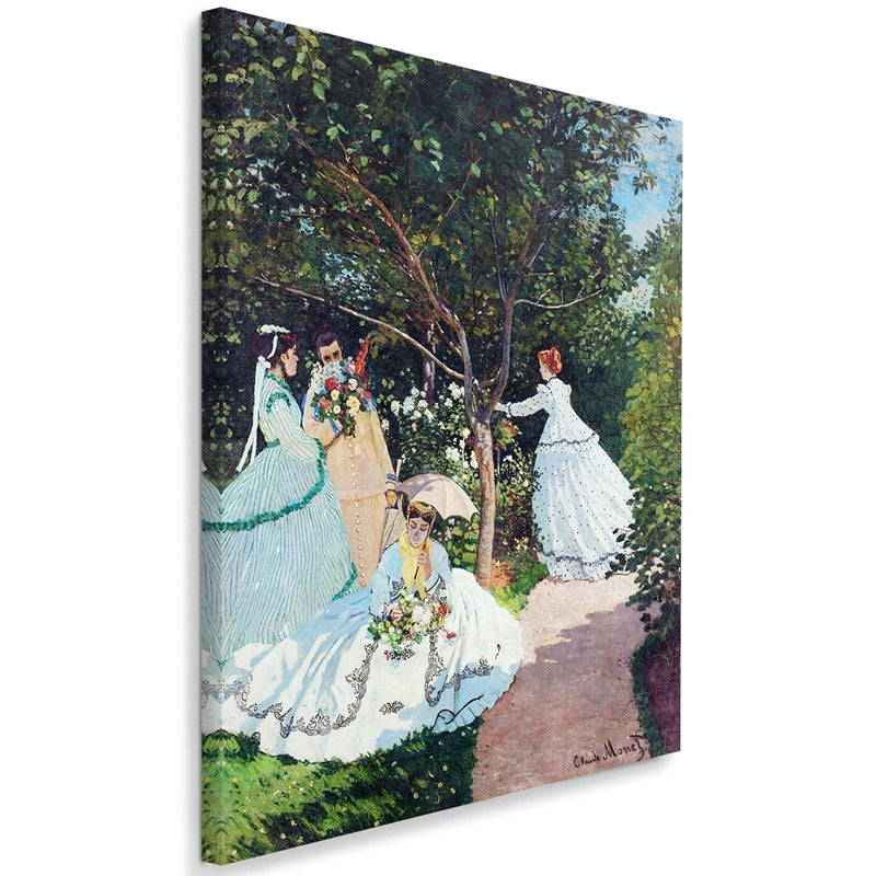 Kanva - Reproduction Picture Of C. Monet - Women In The Garden  Home Trends DECO