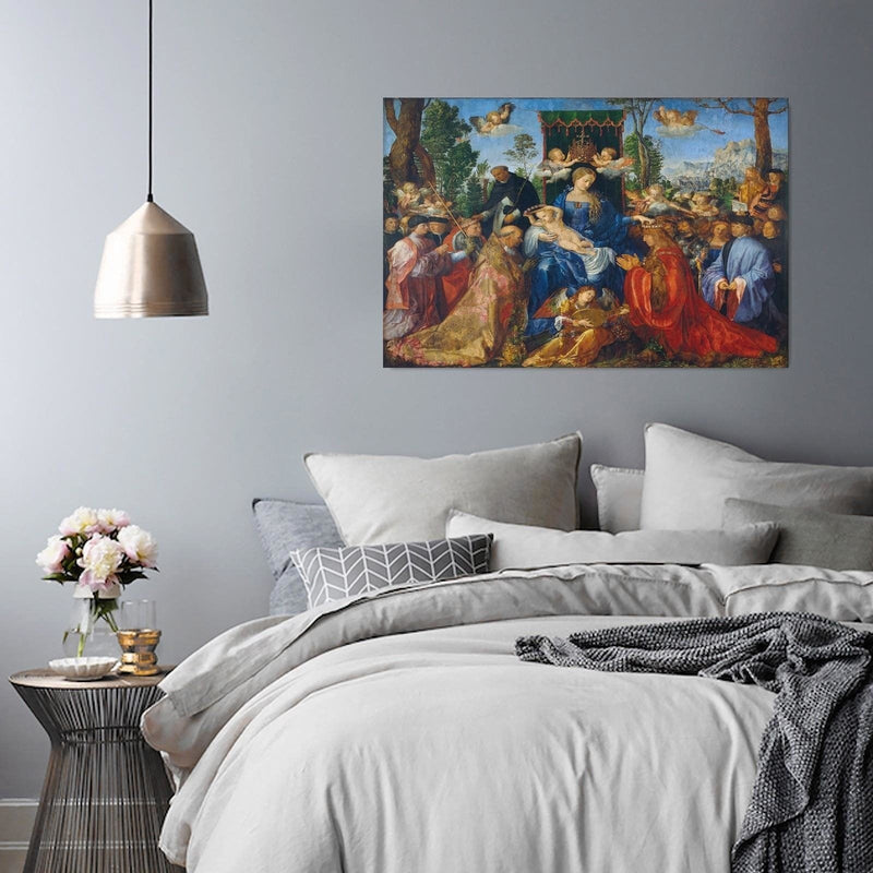 Kanva - Reproduction Picture Of Dürer - Feast Of The Rosary  Home Trends DECO