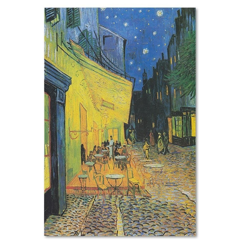 Kanva - Reproduction Picture Of V. Van Gogh - Cafe Terrace At Night  Home Trends DECO