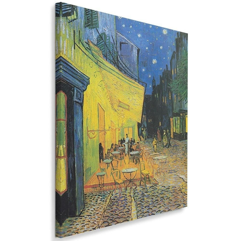 Kanva - Reproduction Picture Of V. Van Gogh - Cafe Terrace At Night  Home Trends DECO