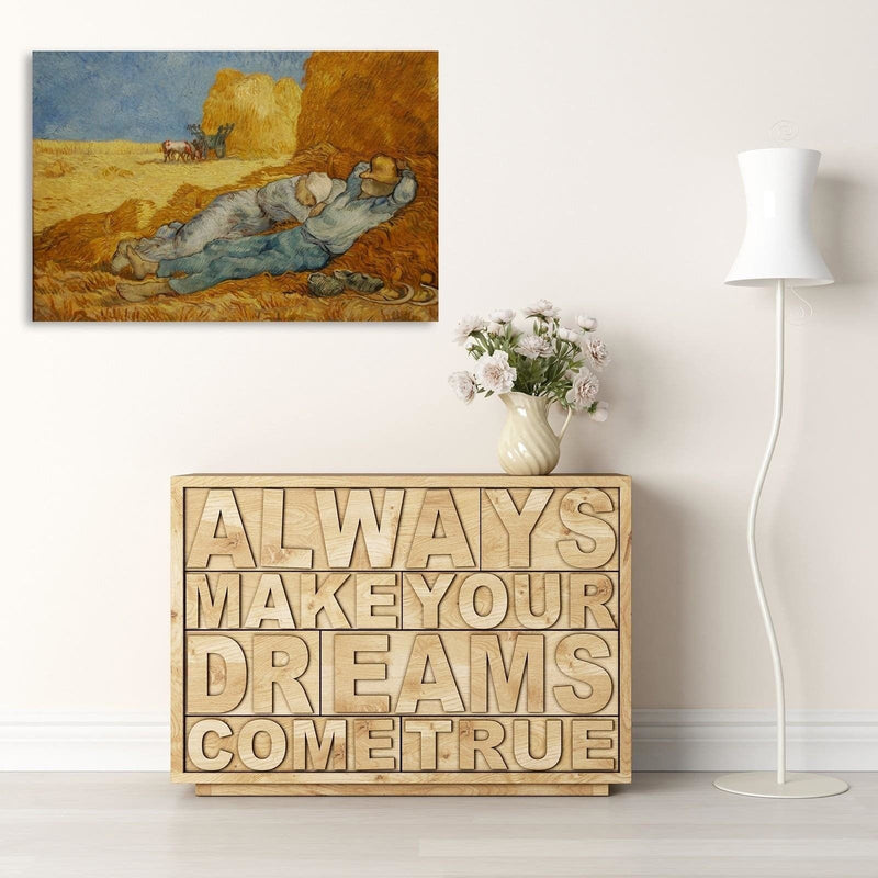 Kanva - Reproduction Picture Of V. Van Gogh - Siesta  Home Trends DECO