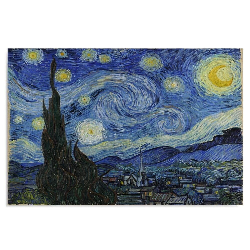 Kanva - Reproduction Picture Of V. Van Gogh - Starry Night  Home Trends DECO