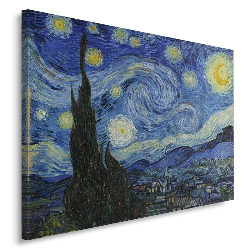 Kanva - Reproduction Picture Of V. Van Gogh - Starry Night  Home Trends DECO