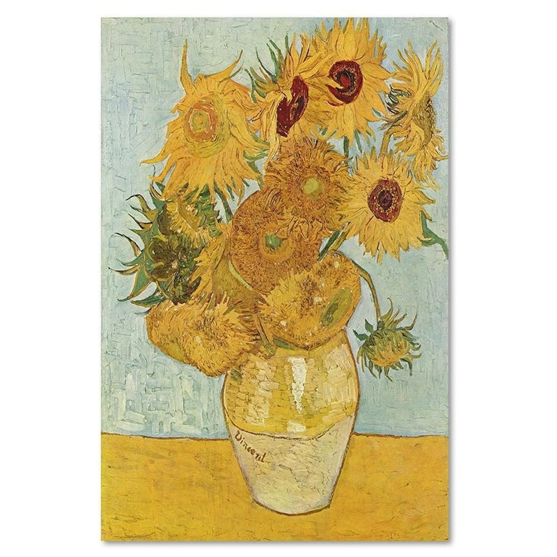 Kanva - Reproduction Picture Of V. Van Gogh - Sunflowers  Home Trends DECO