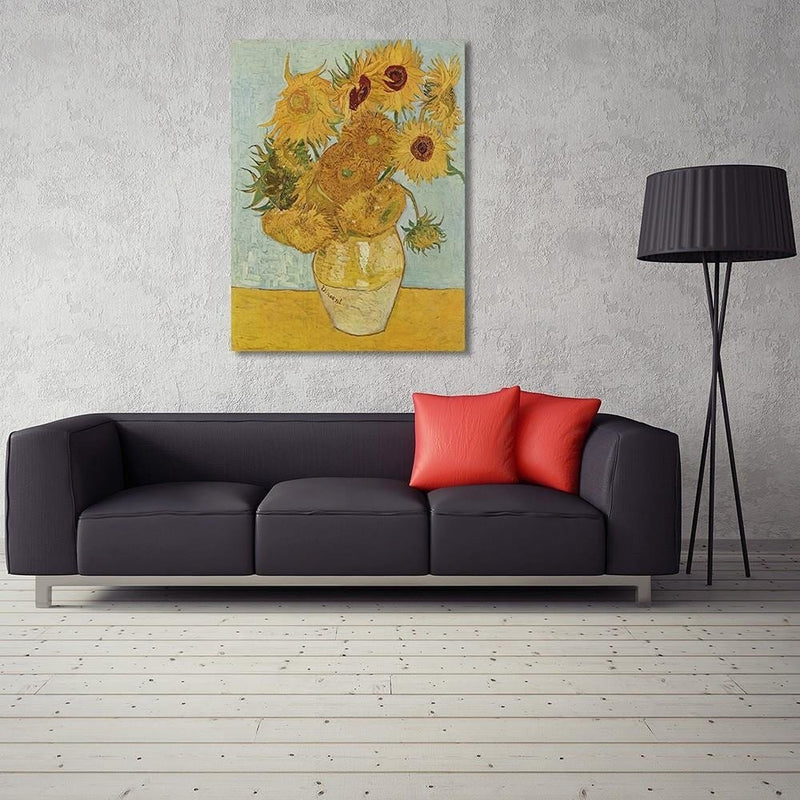 Kanva - Reproduction Picture Of V. Van Gogh - Sunflowers  Home Trends DECO