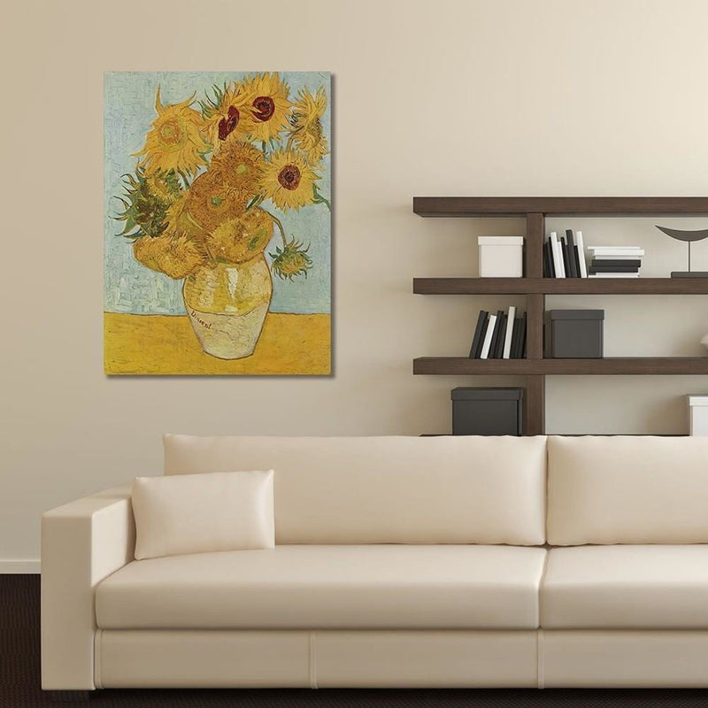 Kanva - Reproduction Picture Of V. Van Gogh - Sunflowers  Home Trends DECO