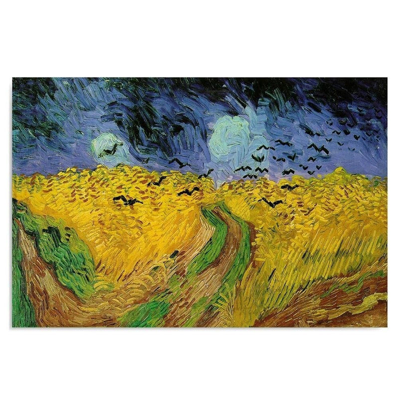 Kanva - Reproduction Picture Of V. Van Gogh - Wheatfield With Crows  Home Trends DECO