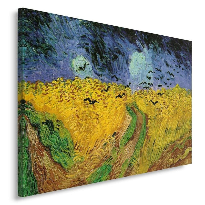 Kanva - Reproduction Picture Of V. Van Gogh - Wheatfield With Crows  Home Trends DECO