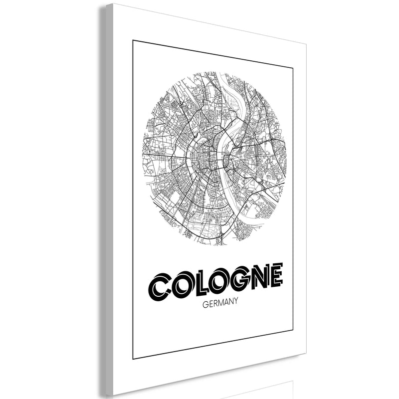 Glezna - Retro Cologne (1 Part) Vertical Home Trends