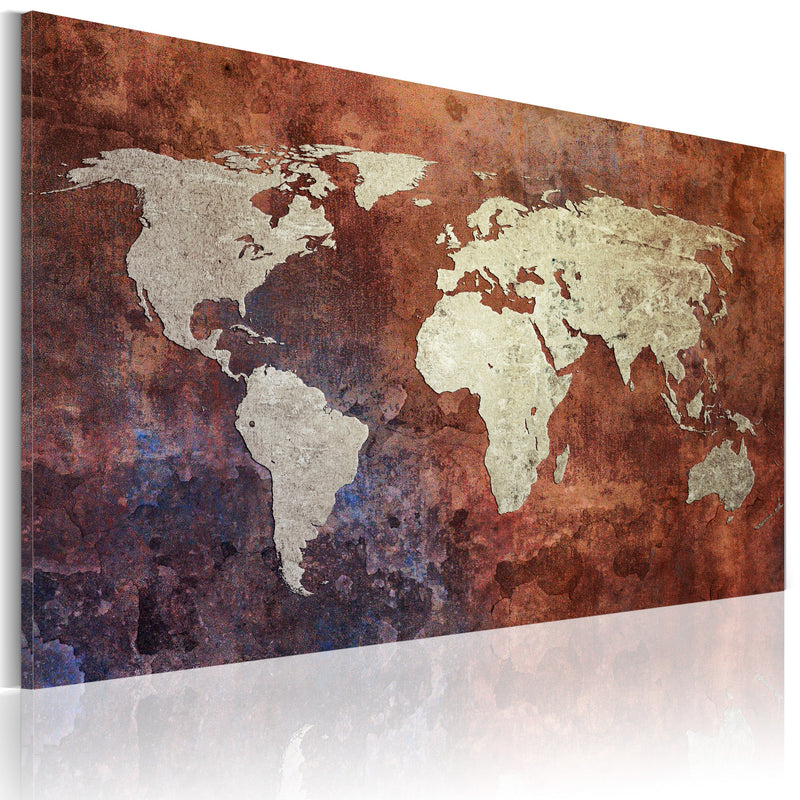 Glezna - Rusty map of the World Home Trends