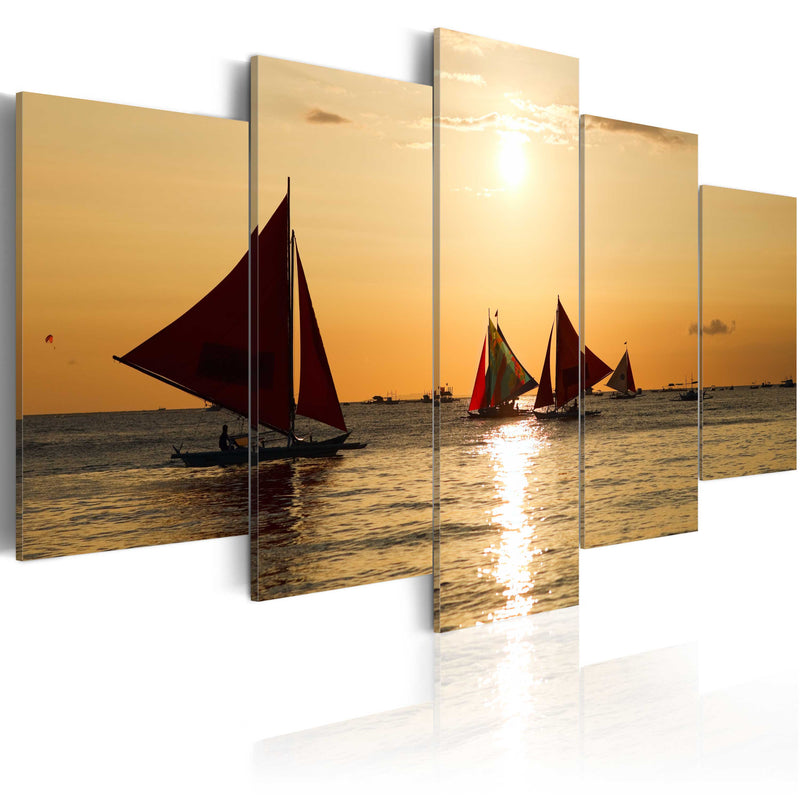 Glezna - Sailbloats at dusk Home Trends