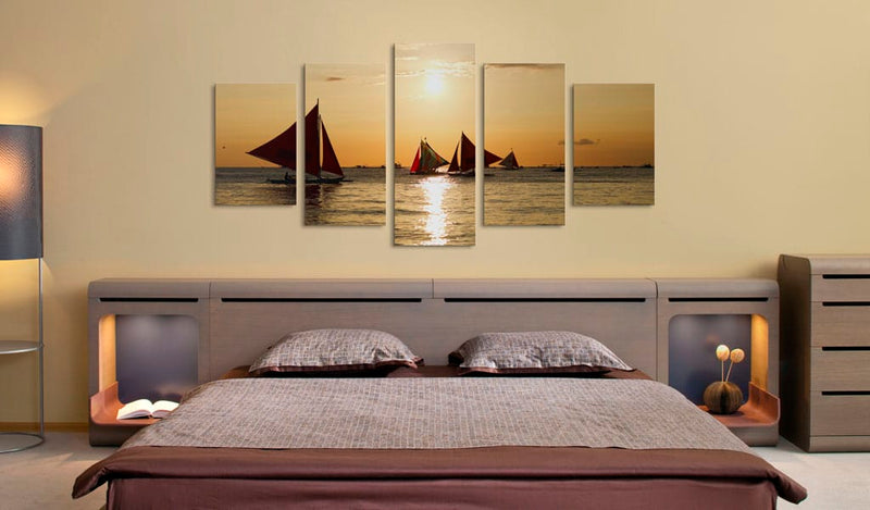 Glezna - Sailbloats at dusk Home Trends