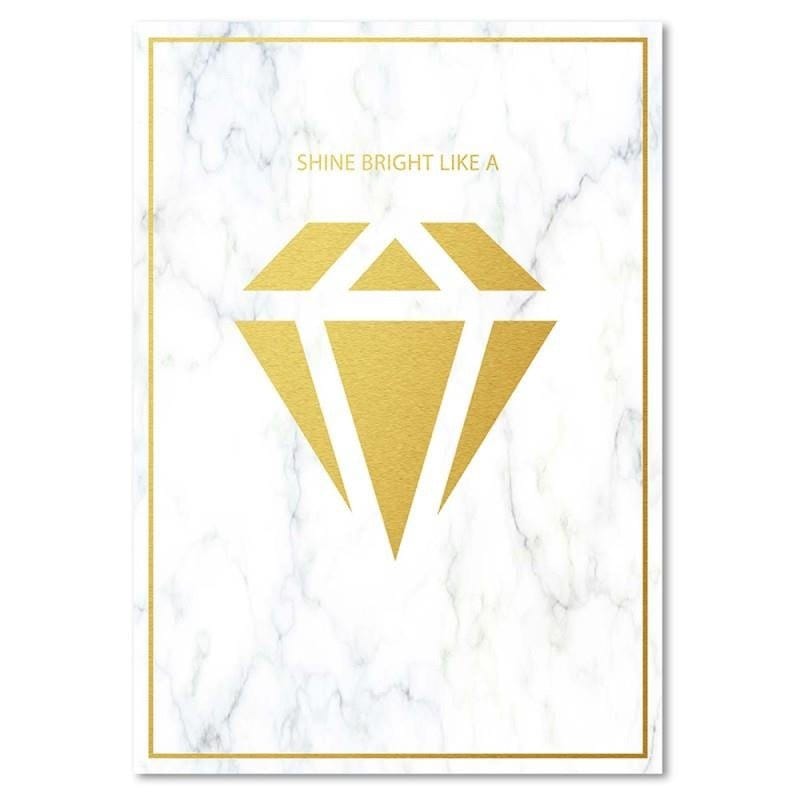 Kanva - Shine Bright Like A Diamond 3  Home Trends DECO