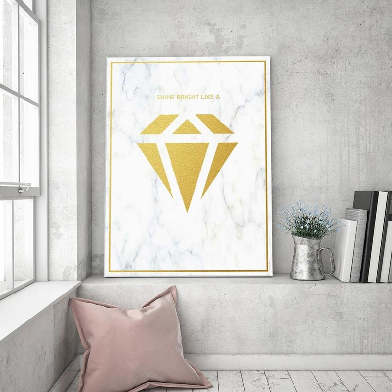 Kanva - Shine Bright Like A Diamond  Home Trends DECO