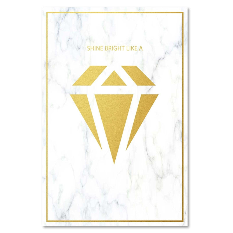 Kanva - Shine Bright Like A Diamond  Home Trends DECO