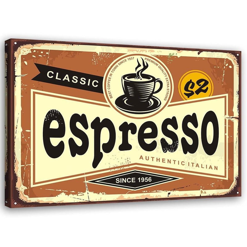 Kanva - Signboard Espresso  Home Trends DECO