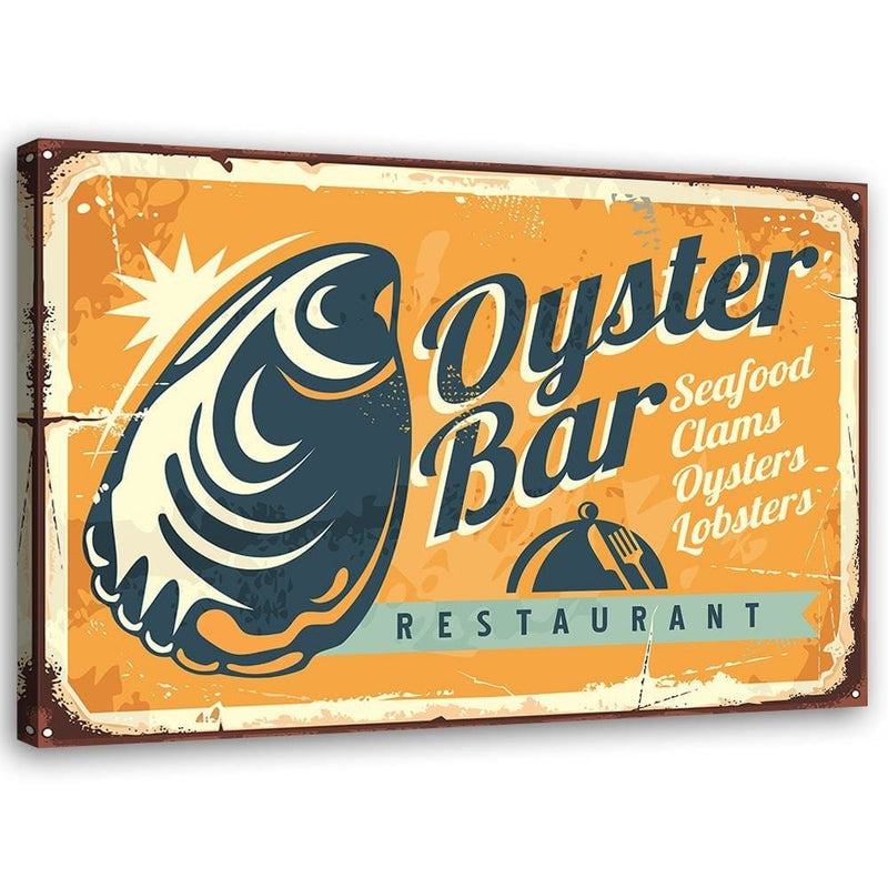 Kanva - Signboard Oysters  Home Trends DECO