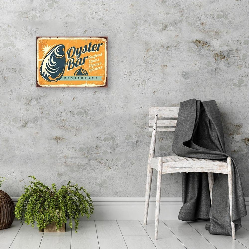 Kanva - Signboard Oysters  Home Trends DECO