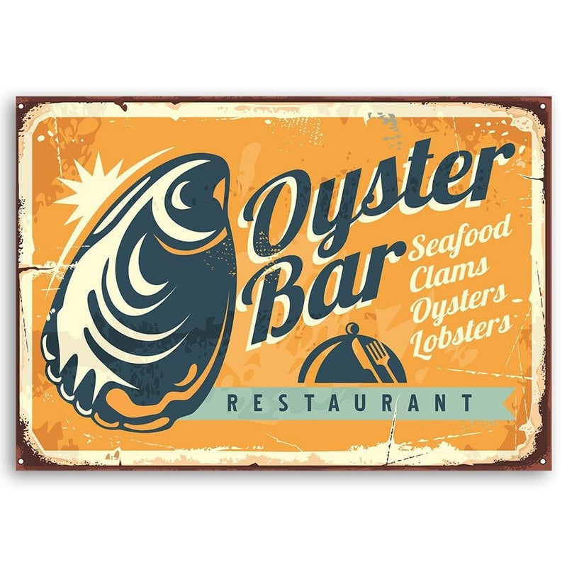 Kanva - Signboard Oysters  Home Trends DECO