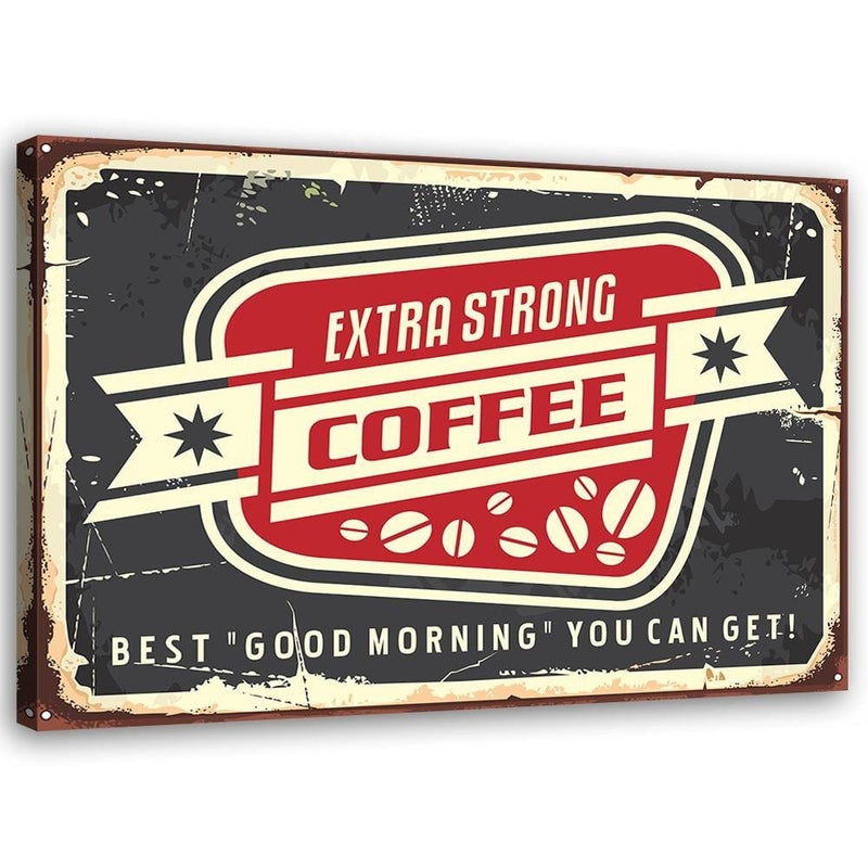 Kanva - Signboard Strong Coffee  Home Trends DECO