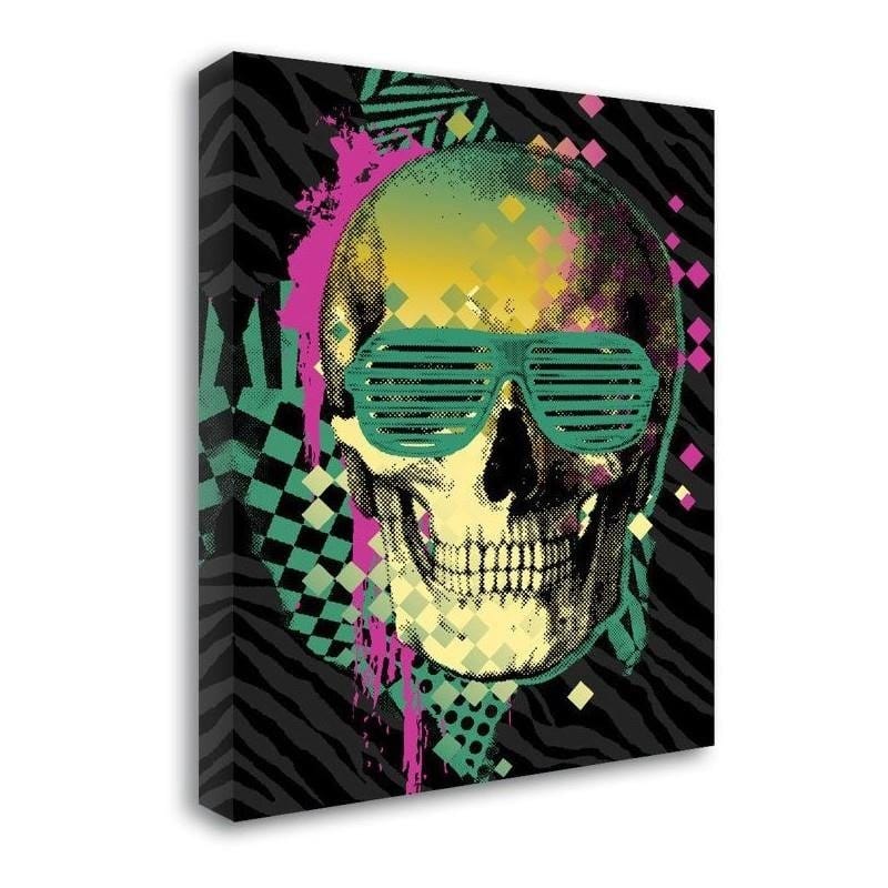 Kanva - Skull With Glasses  Home Trends DECO