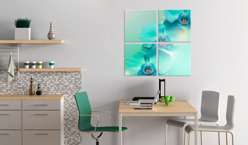 Glezna - Sky-blue orchids Home Trends