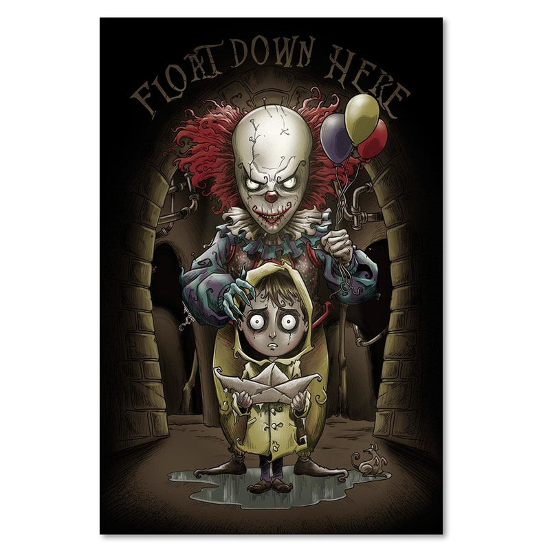 Kanva - Spooky Clown  Home Trends DECO