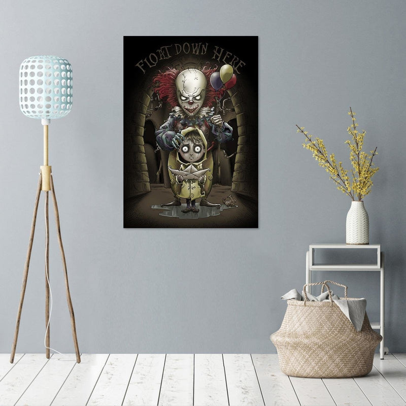 Kanva - Spooky Clown  Home Trends DECO