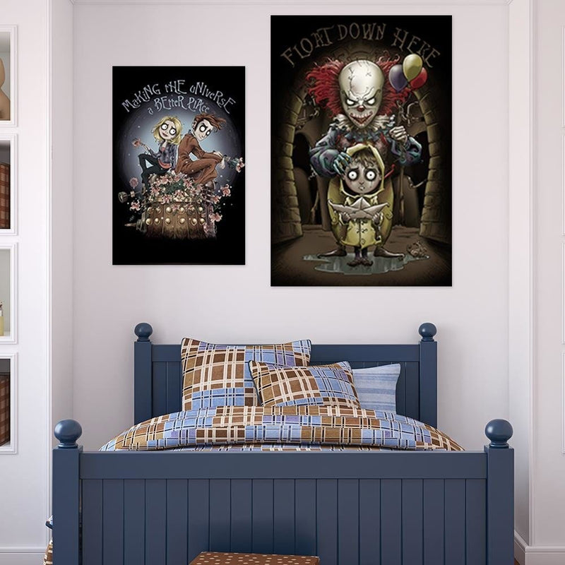 Kanva - Spooky Clown  Home Trends DECO