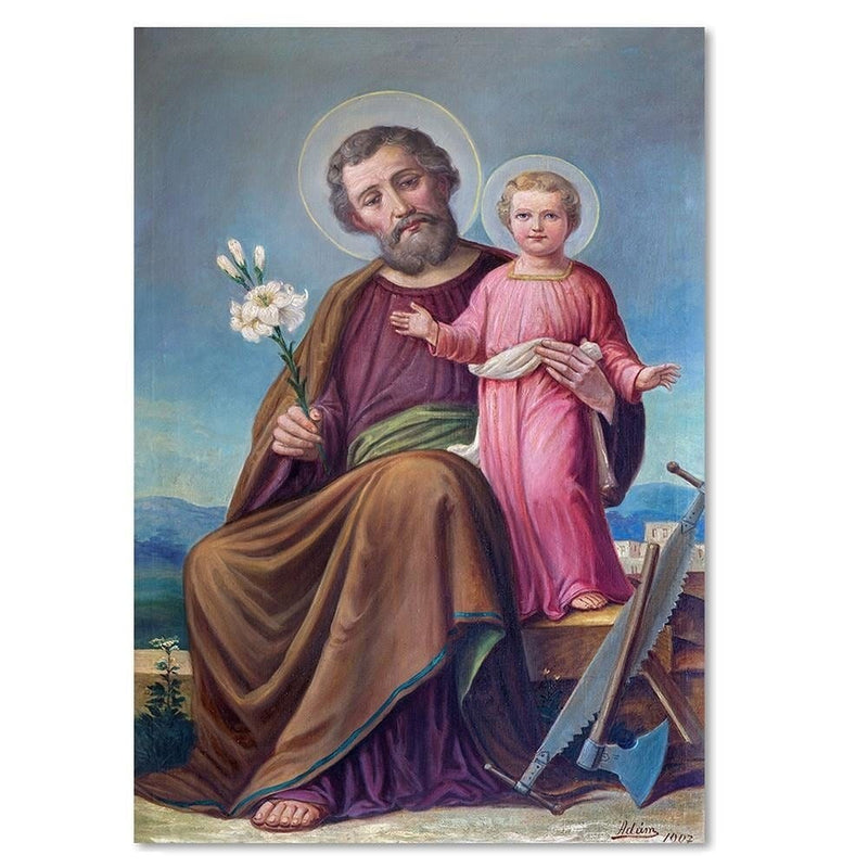 Kanva - St. Joseph With The Child Roznava  Home Trends DECO