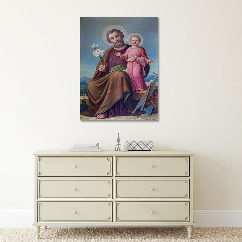 Kanva - St. Joseph With The Child Roznava  Home Trends DECO