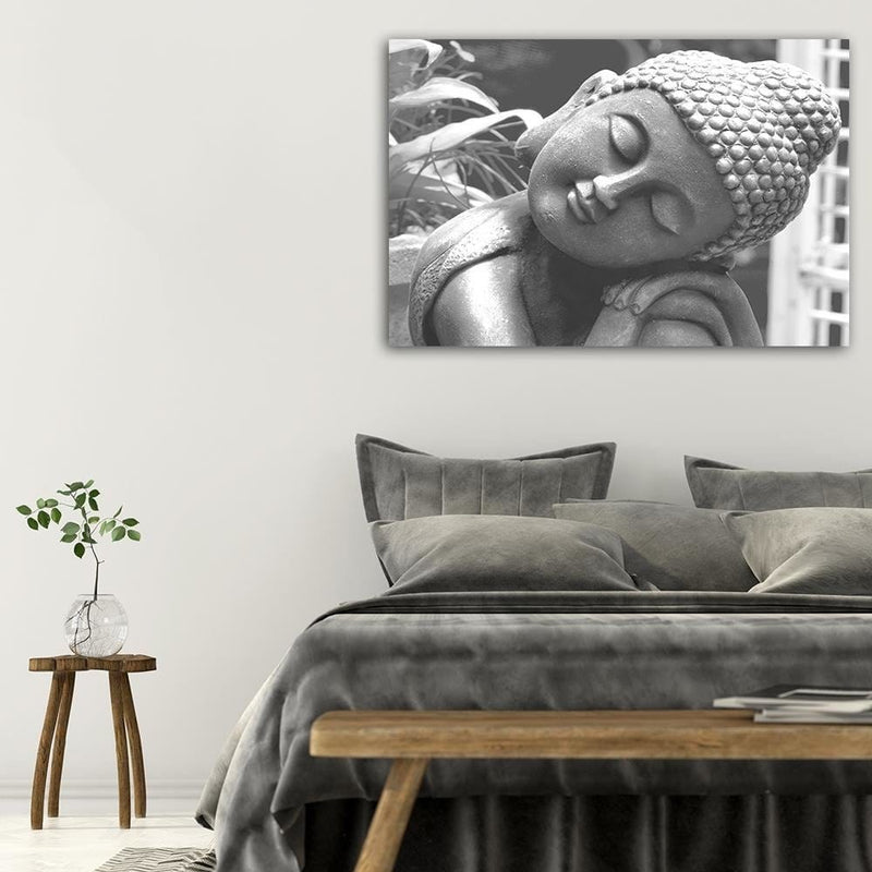 Kanva - Statue Of Sleeping Buddha  Home Trends DECO