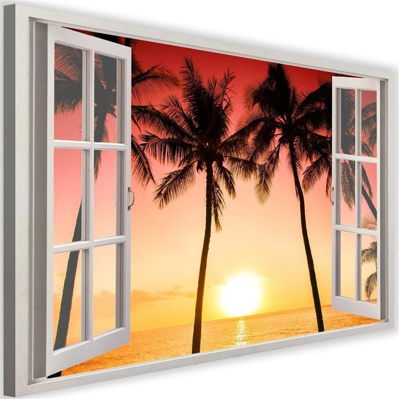 Kanva - Sun And Palm Trees  Home Trends DECO