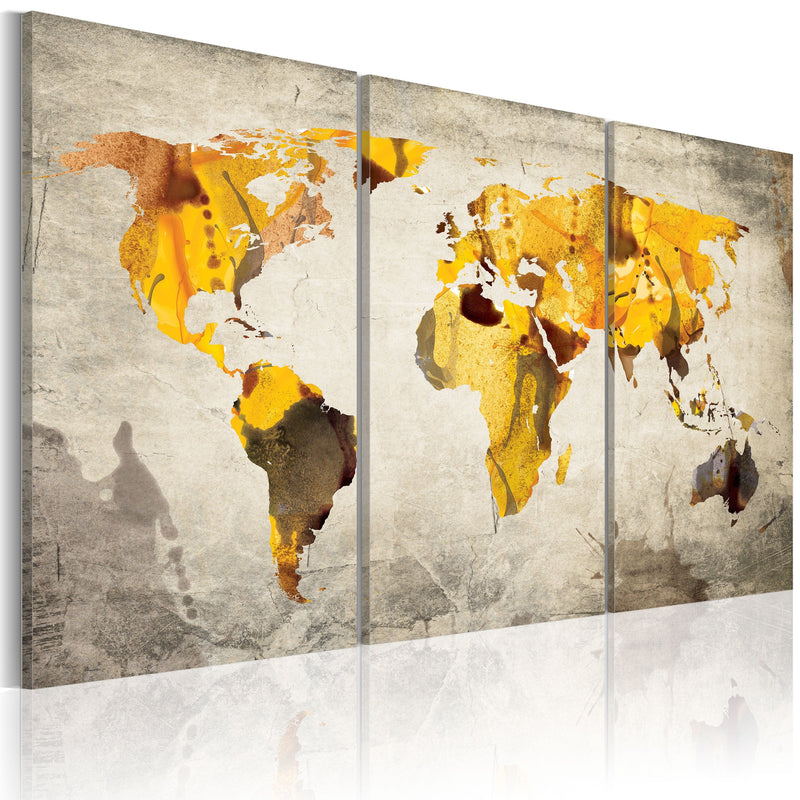 Glezna - Sunny continents - triptych Home Trends