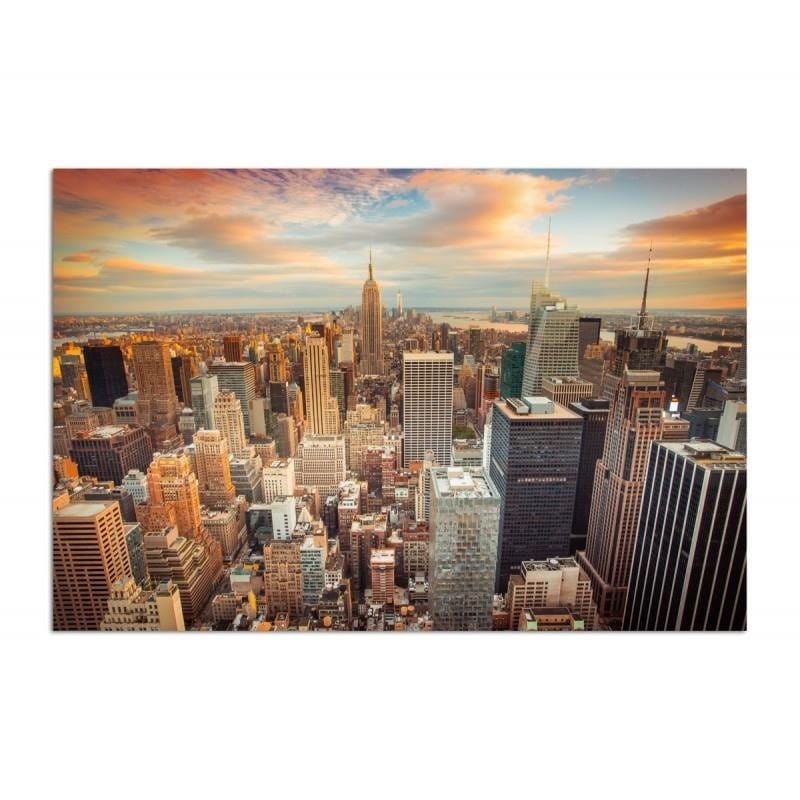 Kanva - Sunset Over New York  Home Trends DECO