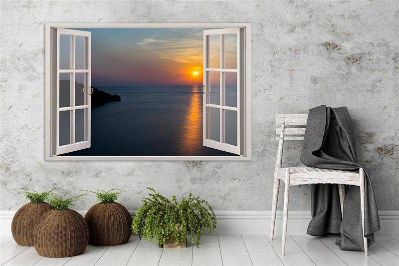 Kanva - Sunset Over The Bay  Home Trends DECO