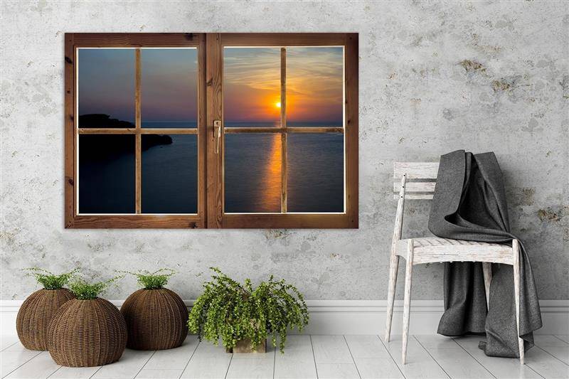 Kanva - Sunset Over Water  Home Trends DECO