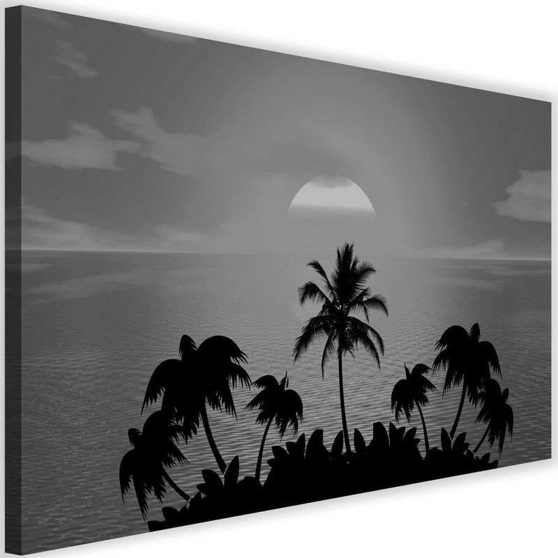 Kanva - Sunset With Palms 2  Home Trends DECO