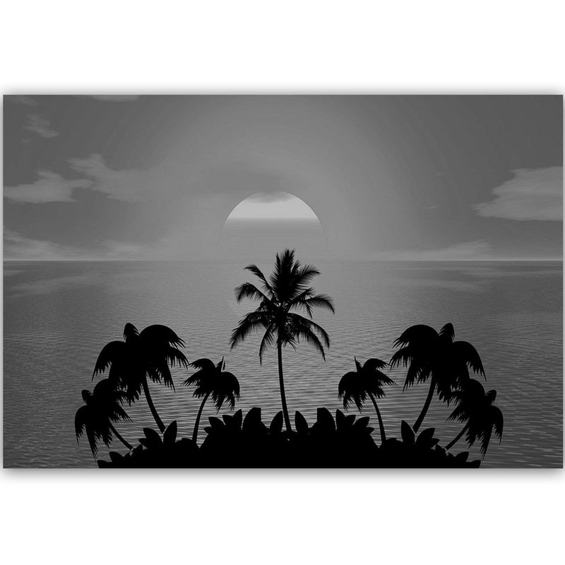 Kanva - Sunset With Palms 2  Home Trends DECO